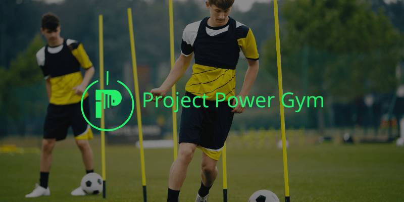 soccer players dribbling soccer balls